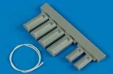1/32 U.S.A.F. wheel chock with nylon thread