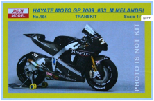 1/12 Hayate Moto GP 2009 33 M.Melandri (TRANSKIT)