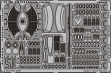 Eduard CH-47A Chinook exterior