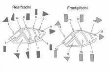 1/72 Canopy mask Ohka MXY7-K1 KAI 2-seat