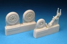 1/72 BAC/EE Lightning F.2A / F.6 Landing Gear  (for Airfix)