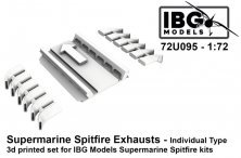 IBG Models Echappements Spitfire Type Individuel 1/72
