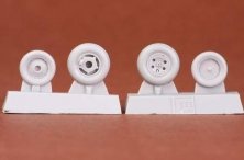 1/48 Folland Gnat T.1 wheel set