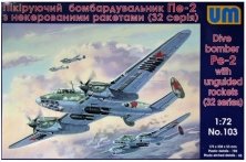 1/72 Pe-2 Soviet Dive Bomber w/ unguided rockets
