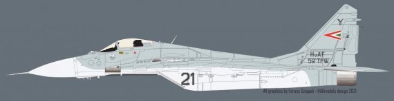 1/48 Mikoyan MiG-29 Hungarian in Nato service