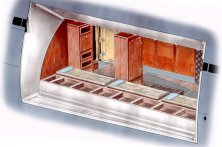 1/72 U-Boot typ IXC Front Crew Quarters (REV)
