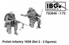 1/72 Polish Infantry 1939 Set No.2, 2 figure