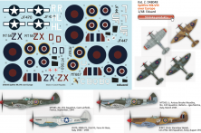 Decals 1/48 Spitfire Mk.VIII over Europe