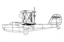 1/200 Supermarine Walrus Float Plane