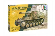 1/72 Sd.Kfz.124 Wespe 10.5cm Leichte Felhaubitze