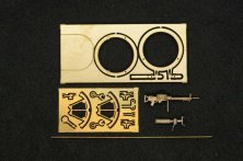 1/72 Lewis Mk II single machine gun on the Scarff ring