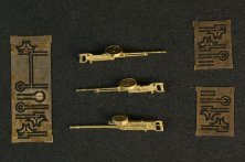 1/72 Polish set of guns for Pzl PZL.37 Los