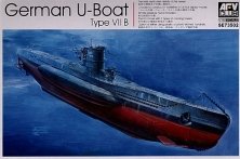 1/700 U-Boat Type VIIB with optional etched hand rails and choic