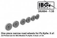 1/35 One piece narrow road wheels Pz.Kpfw. II A1