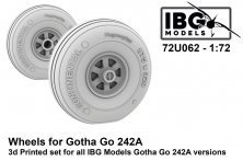 1/72 Wheels for Go 242/244