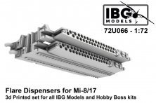 1/72 Flare Dispensers for Mi-8/17