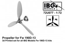1/72 Propeller for Fw 190D-13