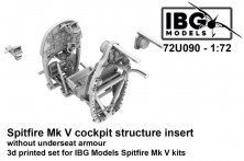 IBG Models Cockpit Spitfire Mk.V avec blindage 1/72