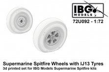 IBG Models Roues Supermarine Spitfire Pneus IJ13 1/72