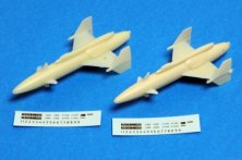 1/72 Rb04E Attack missile for AJ37 Viggen (2pcs)
