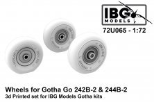IBG Models Roues 1/72 Go 242B-2 & 244B-2 impression 3D