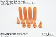 FabScale Studio Matra 155 Pods 1/48 Airfix 4 sets