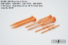 FabScale Studio Set D�taillage AV-8B+ Missiles 1/48