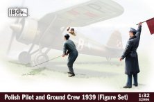 1/32 Polish Pilot and Ground Crew 1939 3 figure