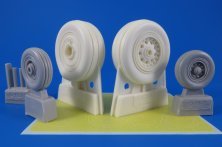 1/32 Weighted Wheels LATE for McDonnell F-4J Phantom