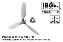 1/72 Propeller for Focke-Wulf Fw-190D-11 for IBG