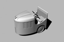 1/32 UK Flight Deck Tractor Clarkat type B