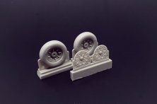 1/48 F4U Corsair Ribbed Thread Wheels set