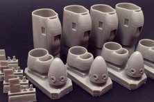 1/72 C-130J Engine set