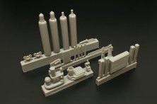 1/35 Bench drill-lever shears-oxyacetylen bottles