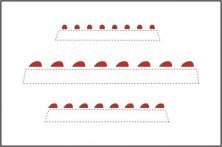1/32, 1/48, 1/72 Red Navigation lights all scales