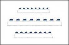 1/32, 1/48, 1/72 Blue Navigation lights all scales