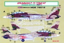 1/72 Decals F-14A Tomcat Iranian Service Part I