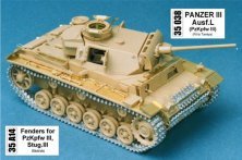 1/35 Pz.Kpfw.III/Sturmgeschutz/StuG.III fenders all models