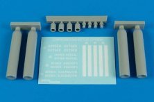 1/48 Compressed gas bottles  oxygen