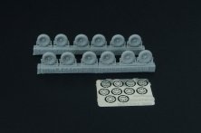 1/144 F4U Corsair/F6F Hellcat wheels