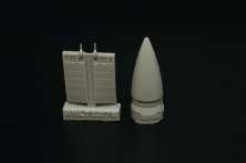 1/72 MiG-29A Radome & closed upper jet intakes