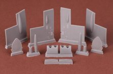 1/24 Supermarine Spitfire E-wing configuration