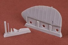 1/24 Supermarine Spitfire /Seafire broad chord rudder