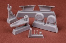 1/24 Supermarine Spitfire Retractable Tailwheel for Airfix Mk.IX