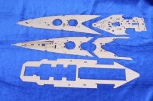 1/350 HMS Hood Wooden Deck (Trumpeter)