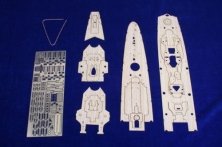 1/350 PRINZ EUGEN Wooden Deck f (Trumpeter)