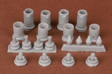 1/72 B-58 Hustler Seamless Engine Intakes for Italeri