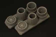 1/72 F/A-18 E/F engine nozzles set