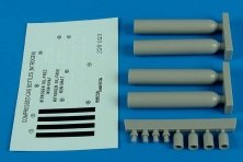 1/32 Compressed gas bottles  Nitrogen