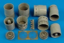 1/32 MiG-29A Fulcrum exhaust nozzles (TRUMP)